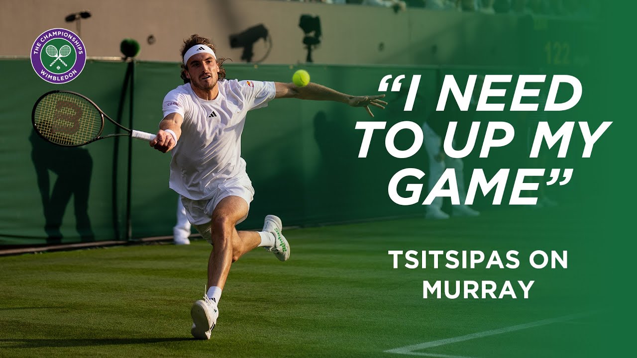 Wimbledon 2023 live Stefanos Tsitsipas schlägt Murray