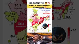 Indias Safest & Most Dangerous States India Crime Rate