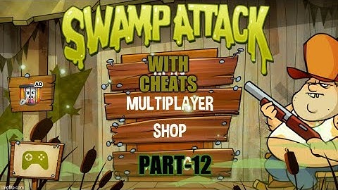 Playing Swamp Attack- Pt.12 | All Unlocked & Buy Everything | Home Defence Game | Hack Mod | Offline