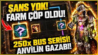 Moradon’da Tüm Farmı Bastım! Şans Yok! 😭 | 250x BUS | Knight Online | Zero