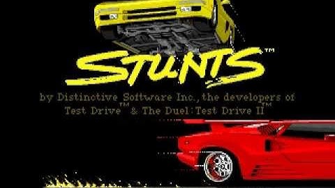 Stunts intro with PC speaker