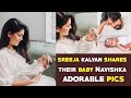 Sreeja Konidela shares her daughter Nivishka first pics on social media