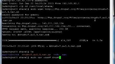 How To Install Drush System Wide On Centos 6.4