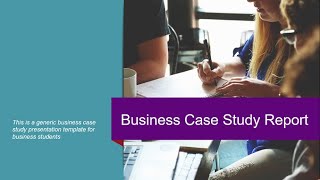 Business Case Study Presentation Format || wowTemplates
