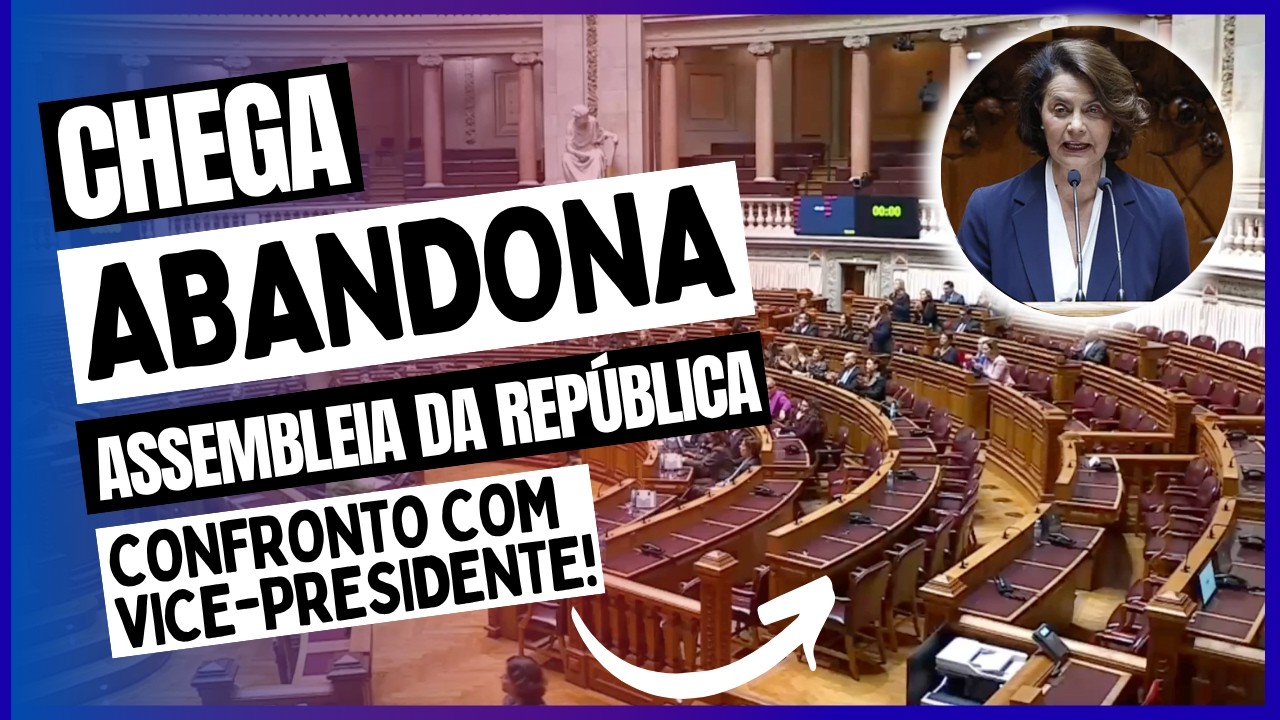 Chega abandona Assembleia após discussão com Vice-Presidente