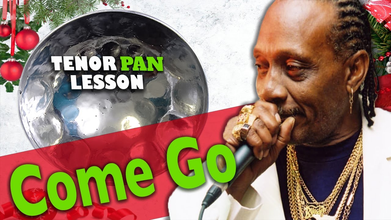 Come Go by Baron | Tenor Parang Christmas Steelpan Tutorial