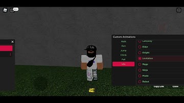 NEW ANIMATION GUI U CAN SWAP IDLE RUN JUMP AND FREE EMOTES WICH ARE ALL FE!!