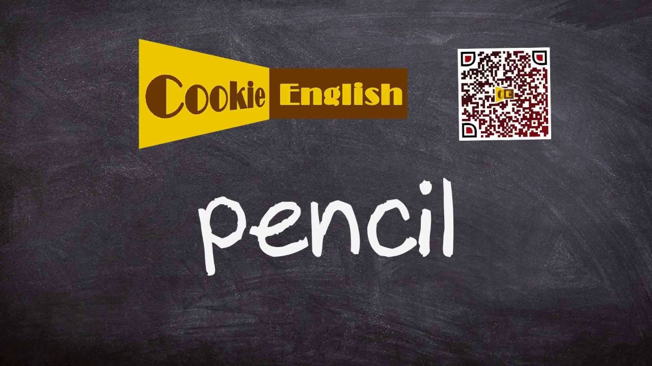 Pencil Pronunciation, Paraphrase, Listen & Practice YouTube
