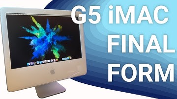 Testing Sorbet Leopard "OSX 10.5.9" on the G5 iMac - The end of the road for my machine...