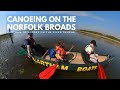 Canoeing on the Norfolk Broads