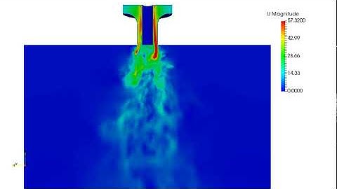 Delayed Detached Eddy Simulation of a Swirling Annular Jet