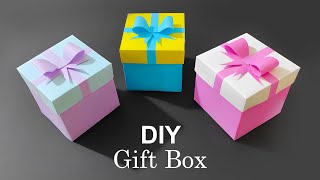 DIY Gift Box / How to make Gift Box? Easy Paper Crafts Idea / DIY gift box / gift box / how to make