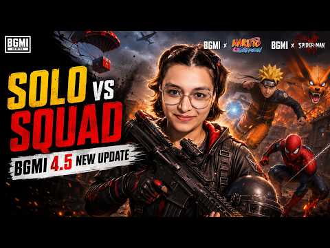 NARUTO UPDATE BGMI 4.5 LIVE 🔴 NEW UPDATE