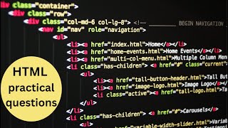 Famous How to write HTML code for beginners | Computer Science | Practicals  | tags and attributes | #79 Profile