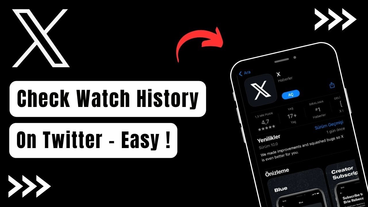 How To Check Watch History On Twitter - X App !