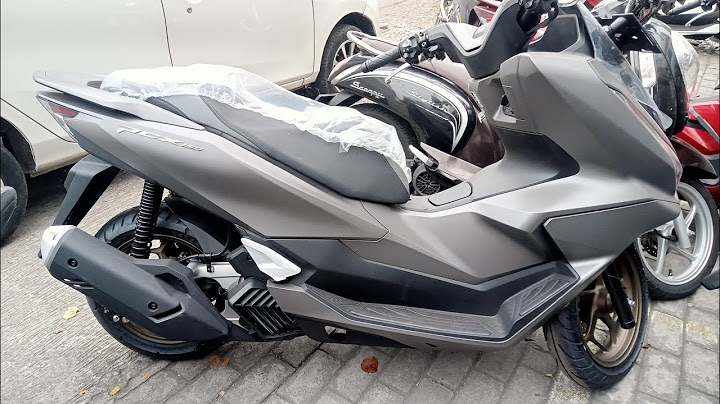 REVIEW HONDA PCX 160 ABS 2025 SILVER / MATTE / DOFF