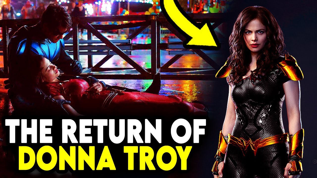 How Donna Troy Will Return As Troia In Titans Season 3 Youtube