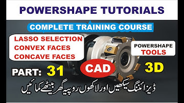 Powershape Tutorials | Delcam Powershape 2015 | Full Course | Part, 31