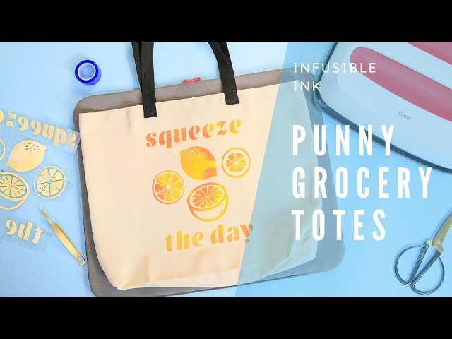 How to Make a Reusable Tote with Cricut Infusible Ink