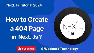 #11| How to create a 404 page in Next JS in Hindi | Page Not Found in NextJs | Next JS Tutorial 2024