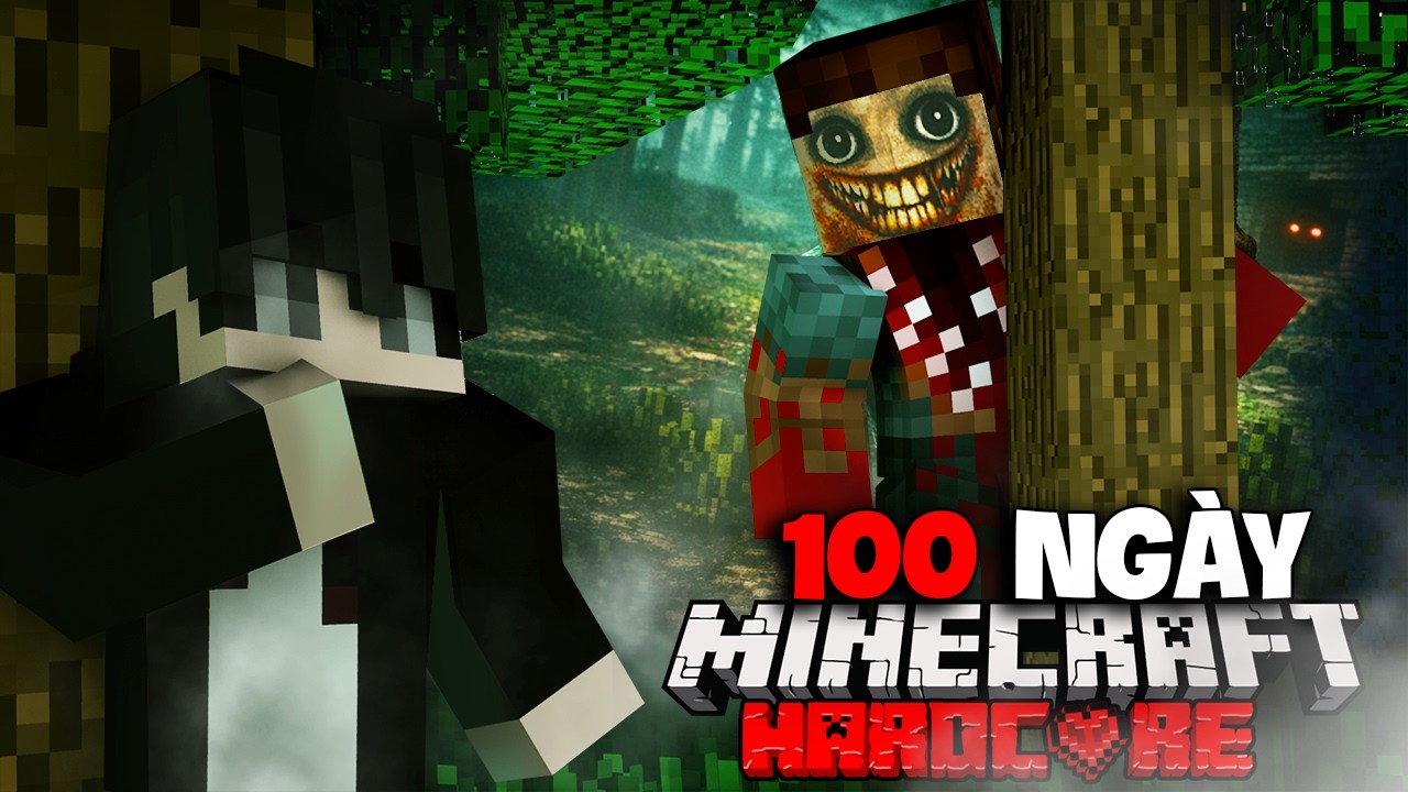 100 NGÀY MINECRAFT FROM THE WOODS | SỐNG SÓT KHỎI KHU RỪNG ĐẦY U ÁM VÀ ...
