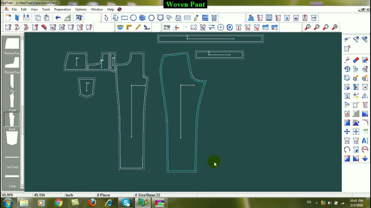 Astor ( Redtree ) Software Automatic Pattern Making | Redtree Auto Pattern | Astor Auto Pattern