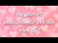 💕 Su primer pensamiento del día eres tú... Almas Gemelas/Persona Especial y/o Ex...💕