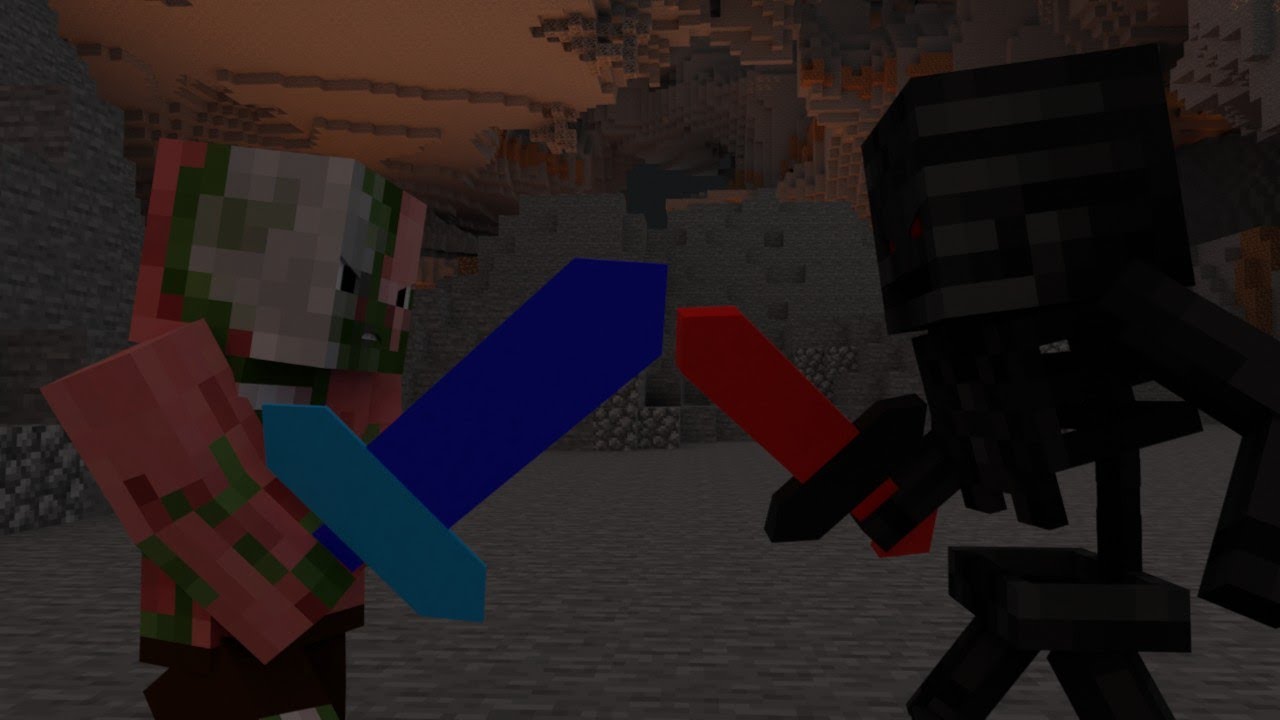 マイクラアニメ モンスタースクール 折り紙ファイト Youtube