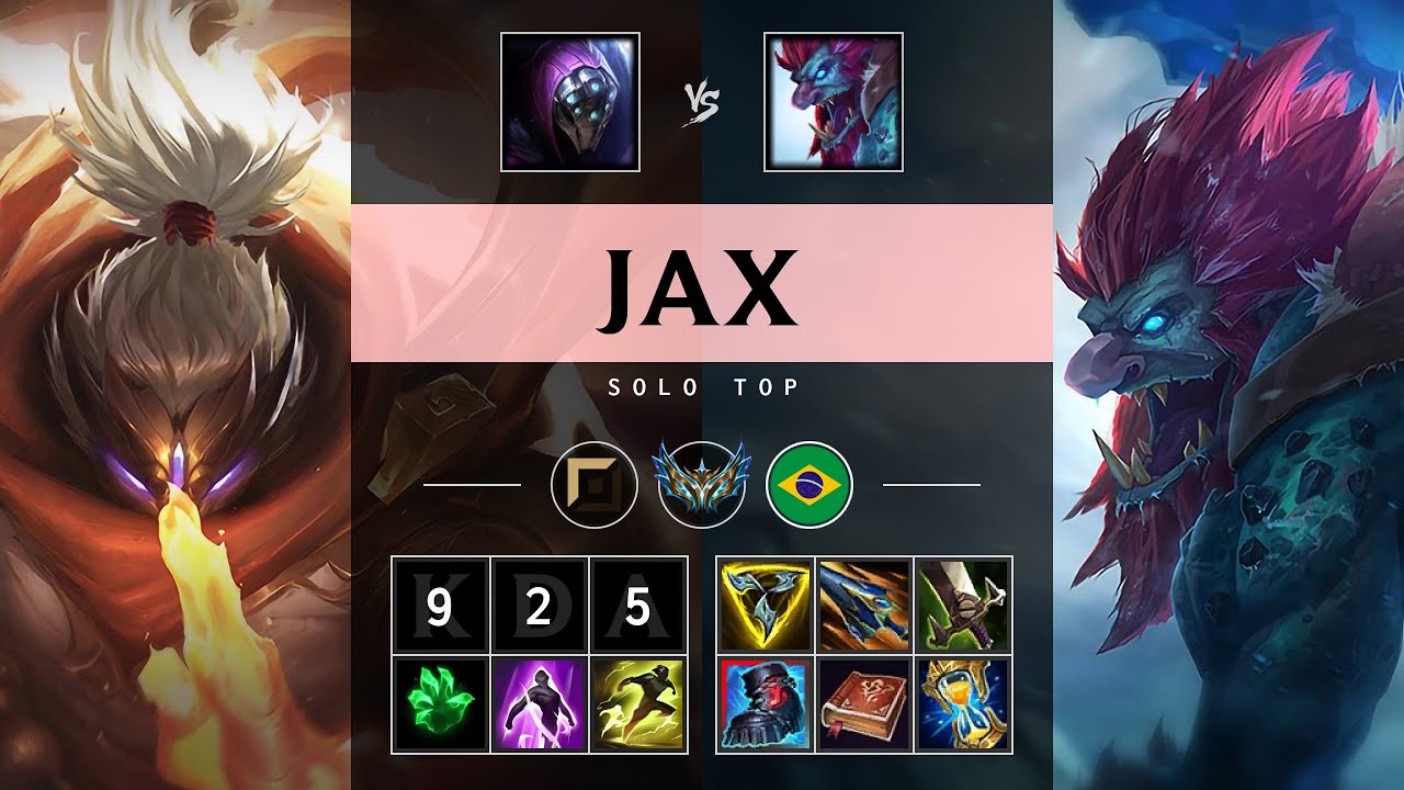 Jax Top vs Trundle - BR Challenger Patch 25.13