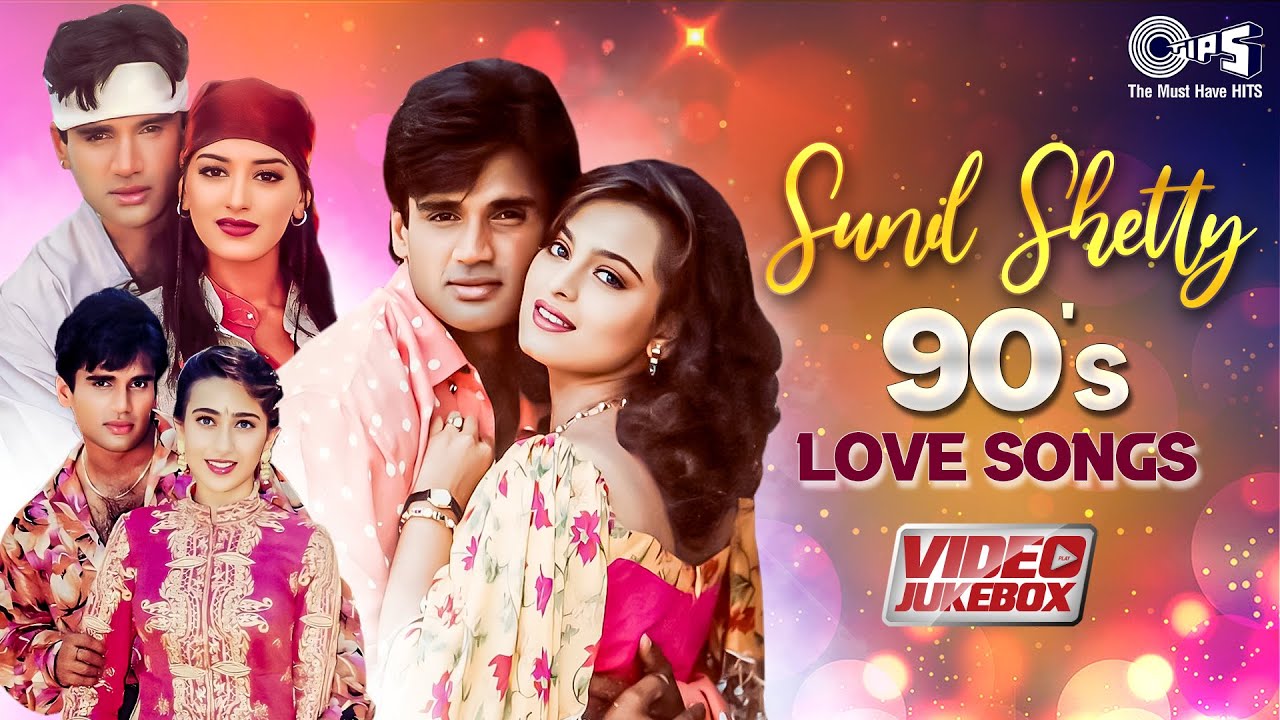 Sunil Shetty's 90s Love Songs | 90s Evergreen Hindi Songs | 90s Hits Hindi Songs Video Jukebox
