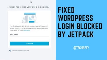 Jetpack Has Locked Your Site
