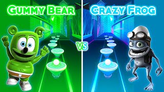 Gummy Bear VS Crazy Frog - Rush Tiles Magic Hop screenshot 2