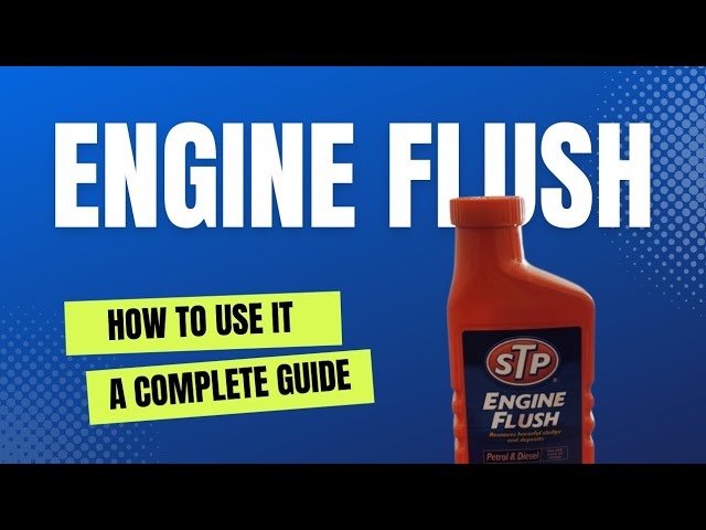 Engine Flush for Cars: Functions, How to Choose and Use It