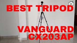 ( BEST TRIPOD YOUTUBE INDIA ) VANGUARD CX203AP ESPOD  ( 2018 )