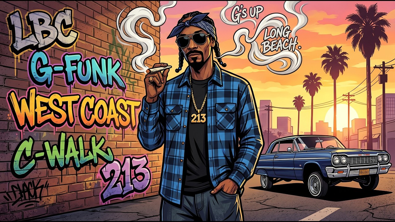 G-Funk Style 90s 🔥 Snoop Dogg, 2Pac, Dr. Dre, Ice Cube, Biggie