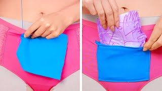 INGENIOUS HACKS TO HELP ALL GIRLS SURVIVE PERIOD TIME