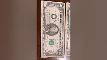 1977 100 dollars bill