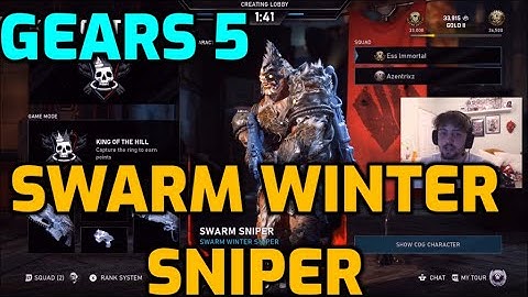 GEARS 5 - "SWARM WINTER SNIPER" Fun Ranked Multiplayer Gameplay!