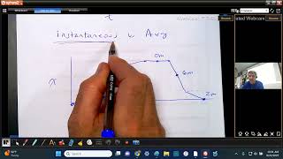 Instantaneous vs Average Speed & Velocity on x-t Graphs