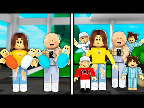 Raising TWINS With My BEST FRIEND in Roblox Brookhaven