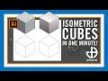 Illustrating simple isometric cubes in adobe illustrator  jeff hobrath art studio