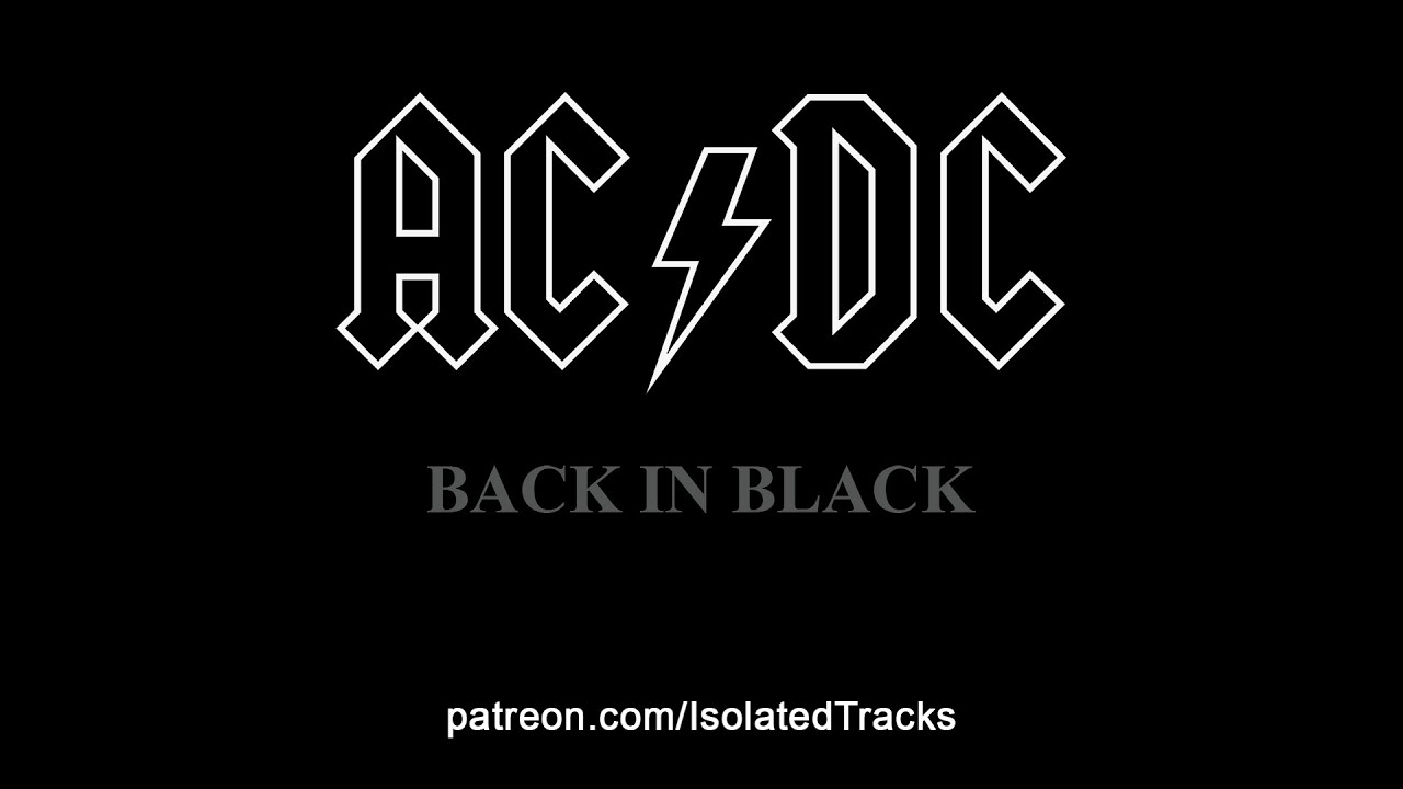 Acdc Back In Black Wallpaper