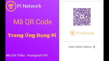 Cách Lấy Mã QR Code Ở Pi Network