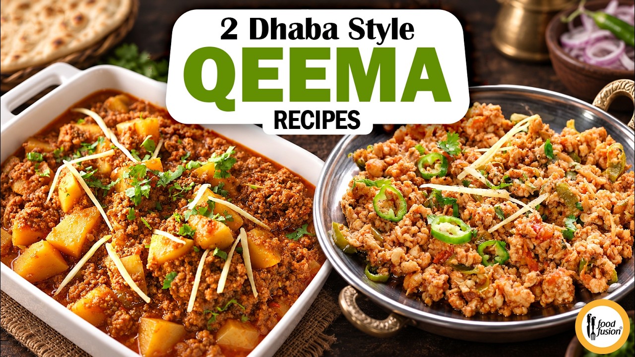 2 Dhaba-Style Qeema Recipes by Food Fusion