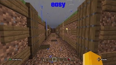 How to make ww1 trenches In minecraft easy