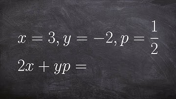 How to evaluate an expression three terms