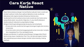 TUGAS PEMROGRAMAN MOBILE MATERI PENGENALAN REACT NATIVE UYM