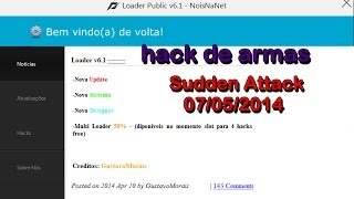 Hack de armas Sudden Attack 07/05/2014