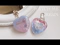 ♡ Watch Me Resin ♡  How to make heart shaker🧸