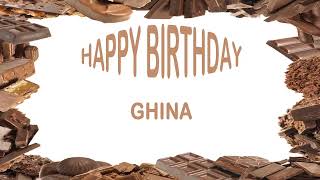 Ghina2   Birthday Postcards & Postales